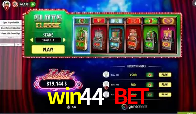 Descubra o Mundo do Cassino Online com win44 bet